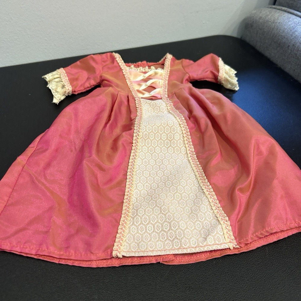 American Girl Doll Elizabeth Pink Meet Dress - Retired Replacement